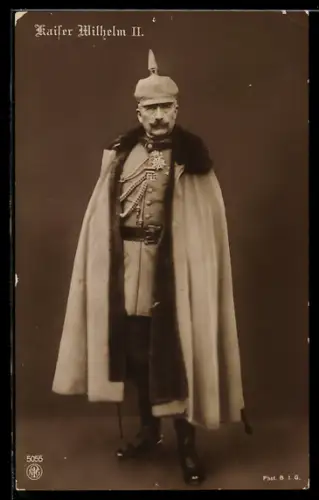AK Kaiser Wilhelm II. in Uniform