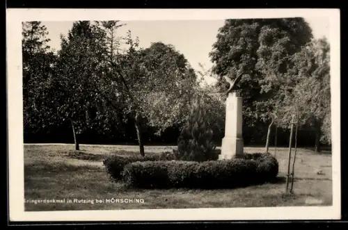 AK Hörsching, Kriegerdenkmal in Rutzing