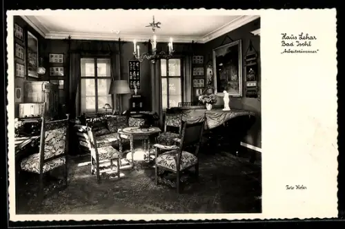 AK Bad Ischl, Lehar-Museum, Arbeitszimmer
