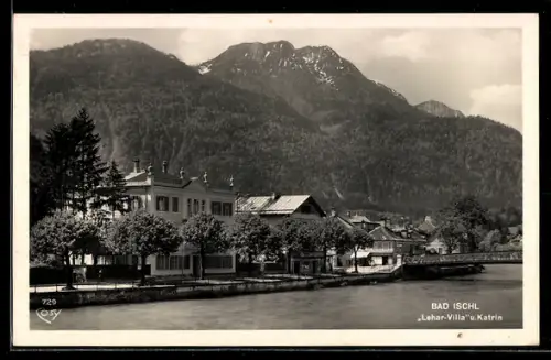 AK Bad Ischl /Salzkammergut, Lehar-Villa und Katrin