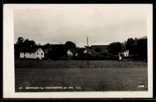 AK St. Georgen bei Obernberg, Ortspartie