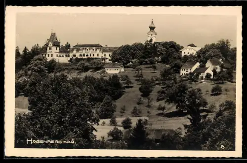 AK Hagenberg im Mühlkreis, Schloss mit Kirche