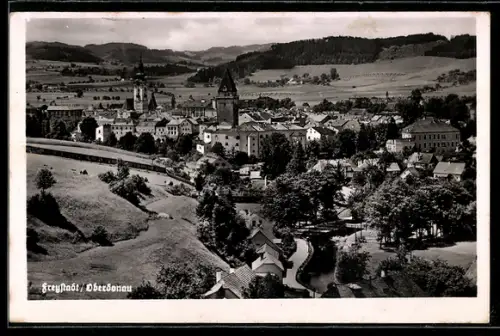 AK Freystadt /O.-Oe., Totale des Ortes
