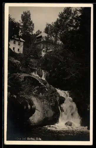 AK Gutau /O.-Oe., Wasserfall