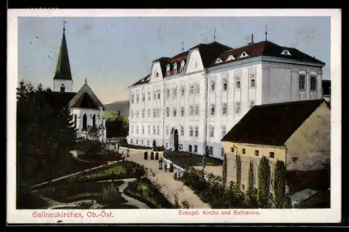 AK Gallneukirchen, Evangelische Kirche und Bethanien