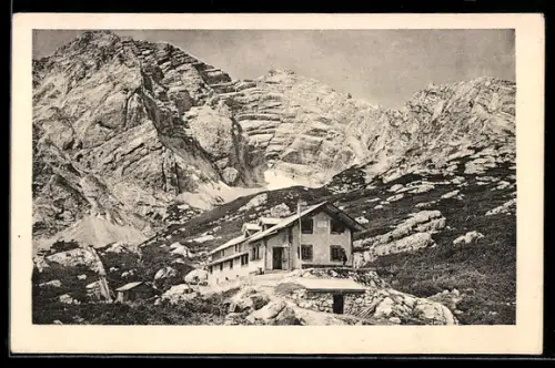 AK Hess-Hütte, Ansicht gegen das Hochtor