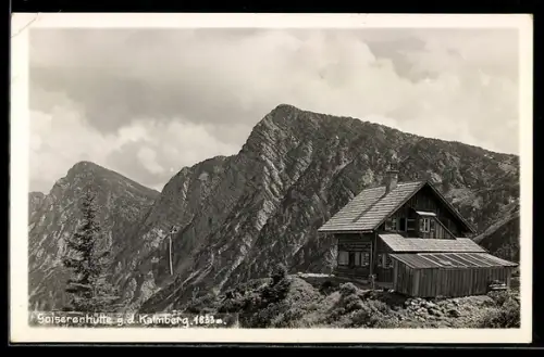 AK Goisererhütte, Blick gegen den Kalmberg