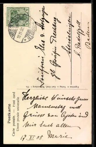 AK Weiler, Inneres der Kapelle