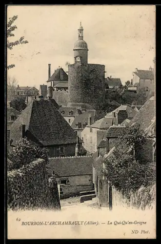 AK Bourbon-l`Archambault /Allier, La Qui-Qu`en-Grogne
