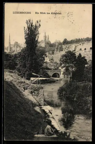 AK Luxembourg, Ein Blick ins Alzettetal