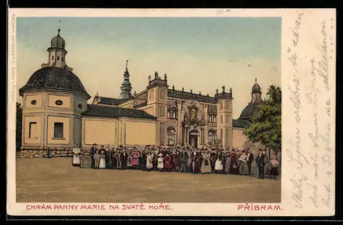 AK Príbram, Chrám Panny Marie na Svaté Hore