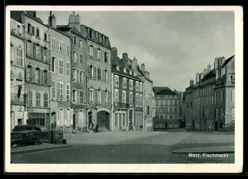 AK Metz, Am Fischmarkt, E. Thomas