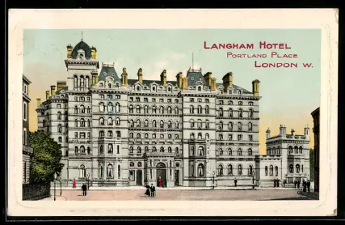 AK London, Langham Hotel, Portland Place