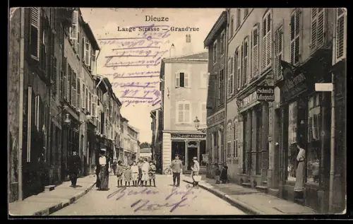 AK Dieuze, Grand`rue