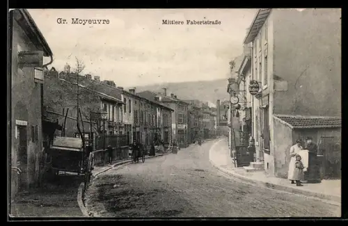 AK Gr. Moyeuvre, Mittlere Faberstrasse