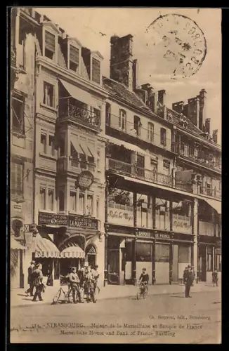 AK Strasbourg, Maison de la Marseillaise et Banque de France