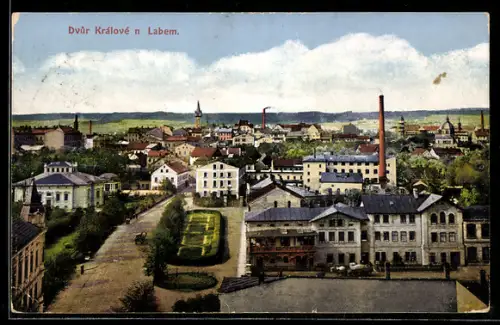 AK Dvur Králové n Labem, Panorama