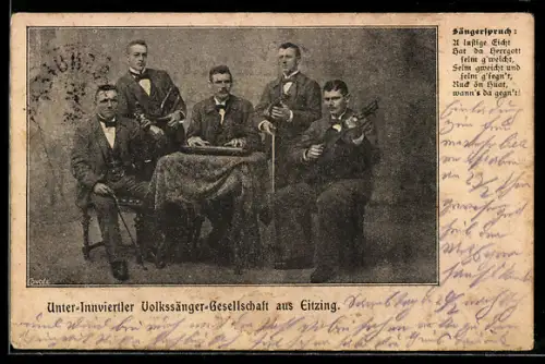 AK Eitzing, Unter-Innviertler Volksänger-Gesellschaft, Gruppenbild
