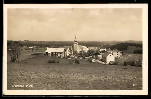 AK Liebenau /O.Ö., Blick zur Kirche