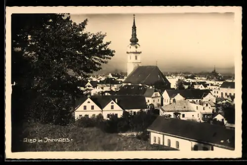 AK Ried im Innkreis, Blick zur Kirche