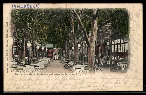 AK Innsbruck, Restaurant Breinössl-Garten