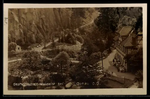 AK Gutau /O.-Ö., Gasthaus Waldaist