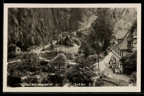 AK Gutau /O.-Ö., Gasthaus Waldaist