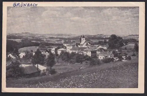 AK Grünbach, Blick auf den Ort