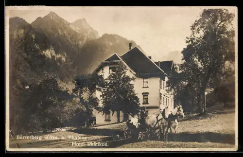 AK Bludenz, Hotel Rhätikon am Bürserberg