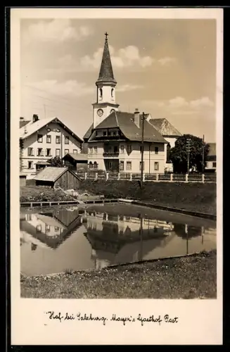 AK Hof bei Salzburg, Gasthof Post Mayer