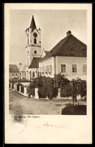 AK Hargelsberg, Blick auf die Kirche