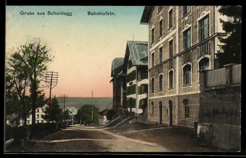 AK Scheidegg, In der Bahnhofstrasse
