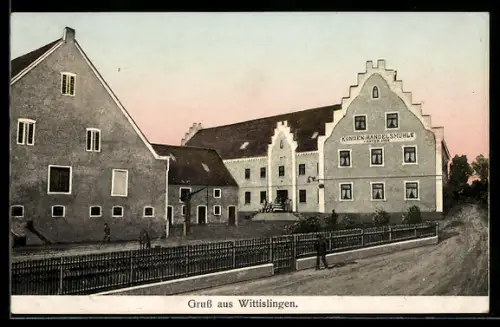 AK Wittislingen, Kunden-Handelsmühle von Anton J.