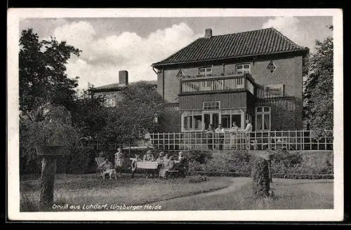 AK Luhdorf /Lüneburger Heide, Pension Isernhagen