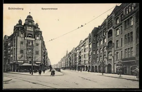 AK Schöneberg, Café Max in der Speyererstrasse