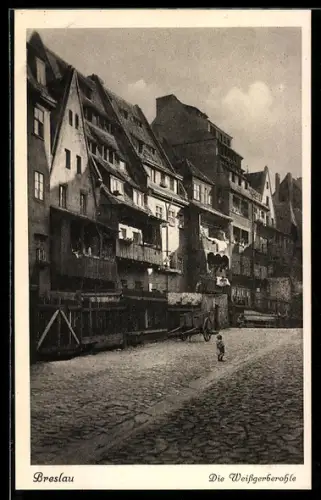 AK Breslau, Partie an der Weissgerberohle