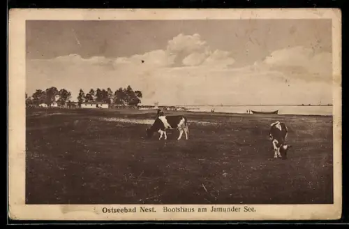 AK Nest, Bootshaus am Jamunder See