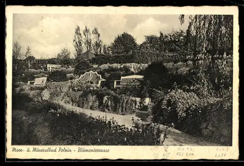 AK Bad Polzin, Blumenterrasse