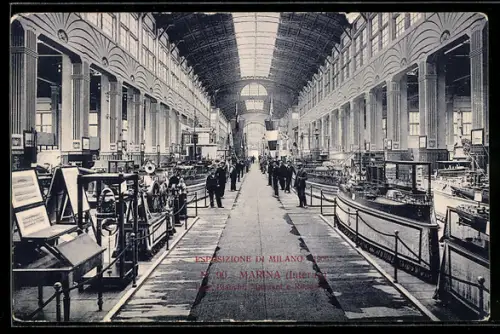 AK Milano, Esposizione 1906, Marina, Ausstellung