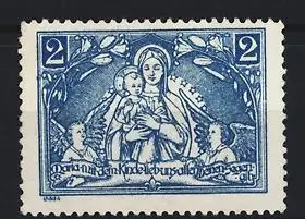 Reklamemarke Mariahilf, Maria mit dem Kinde