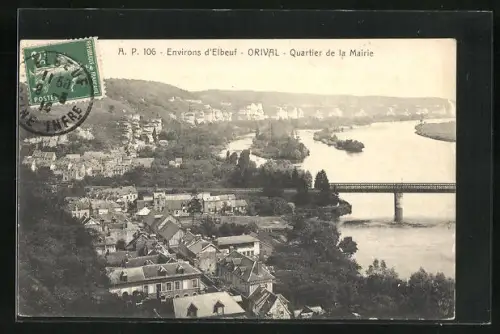 AK Orival, Quartier de la Mairie