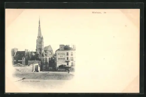 AK Melun, Eglise St-Aspais