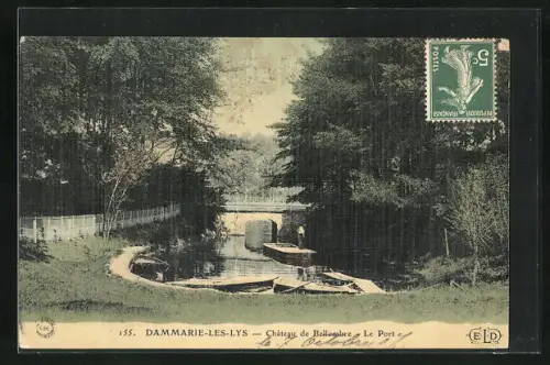 AK Dammarie-les-Lys, Château de Bellombre, Le Pont