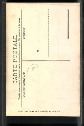 AK Esbly, Statue du Commandant Berthault