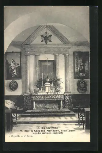 AK Mortuaire, Dans la Chapelle