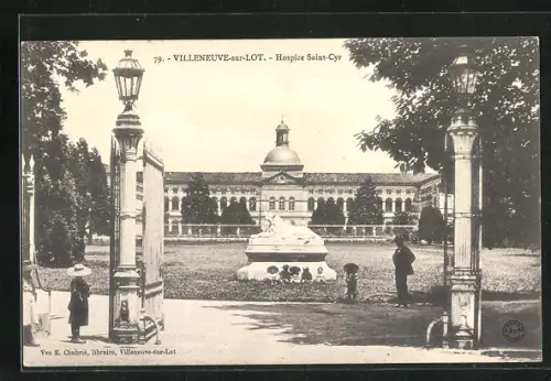 AK Villeneuve-sur-Lot, Hospice Saint-Cyr