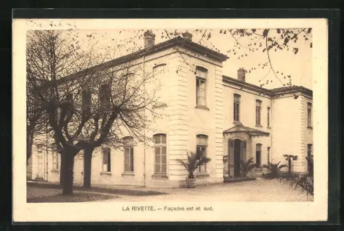 AK La Rivette, Facades est et sud