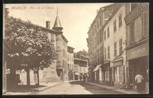 AK Beaujeu, Place de la Libertè