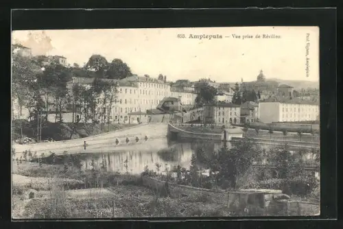 AK Amplepuis, Vue prise de Rèvillon