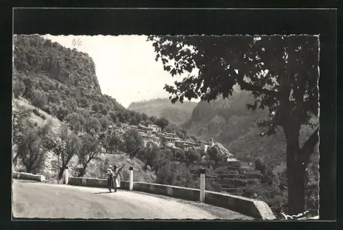 AK Touet de L`Escarene, Vue Generale